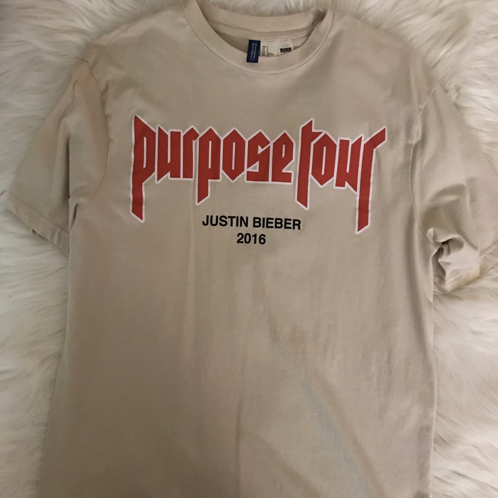 Justin Bieber Purpose Tour Oversized Shirt